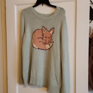 Lauren Conrad fox sweater